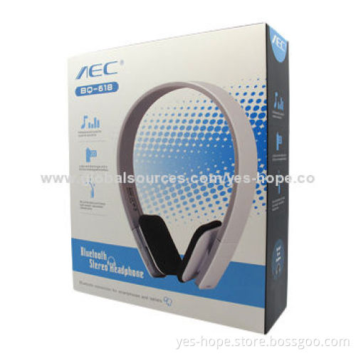 Noise-cancelling Wireless Stereo Bluetooth Headset for Mobile Phones